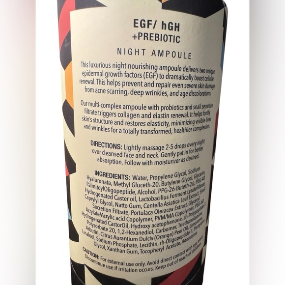 Go Beauty MODERN MIRACLE - EGF/hGF + Active Probiotic, Night Serum 1.0 Fl. Oz - Picture 13 of 13